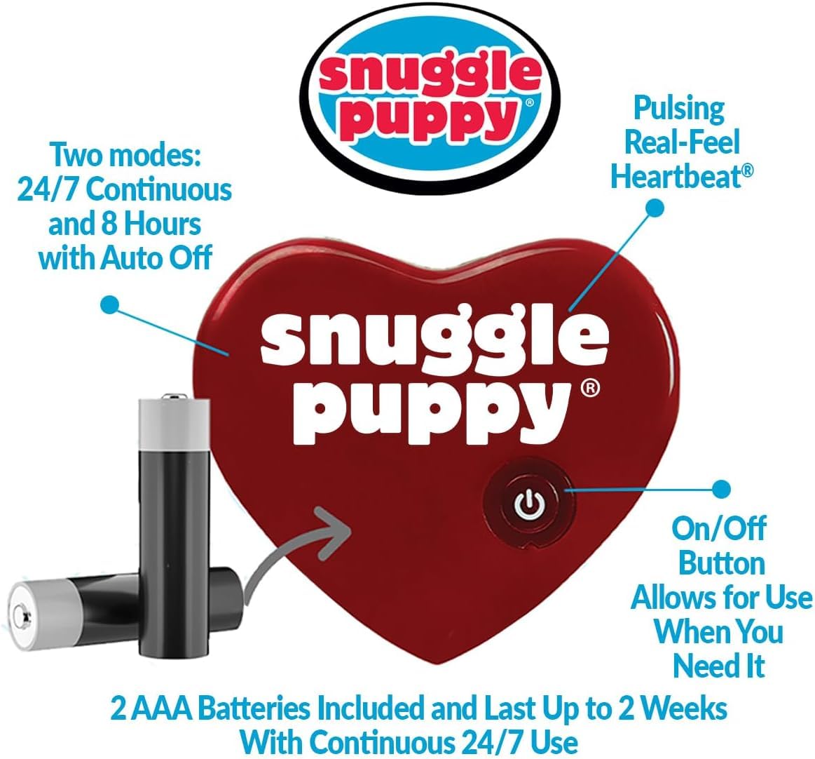 Amazon | SmartPetLove Snuggle Puppy行動補助玩具、黒ラブ 38 x 25 x